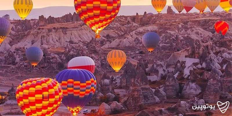 بالن سواری در کاپادوکیا