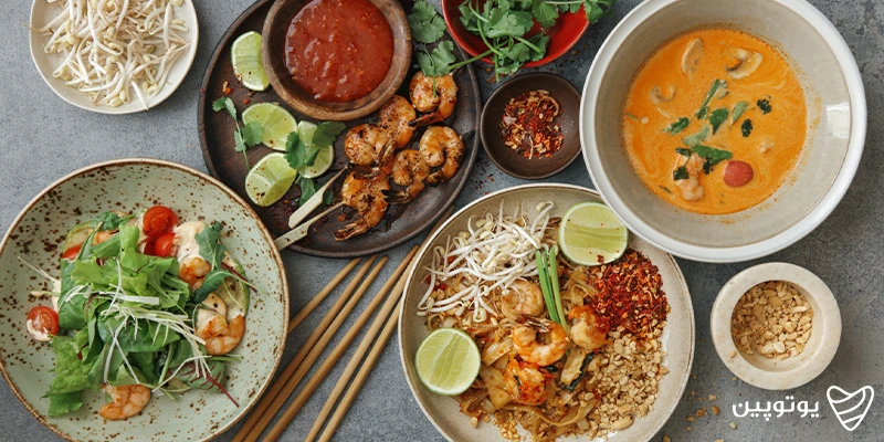 غذاهای آسیایی